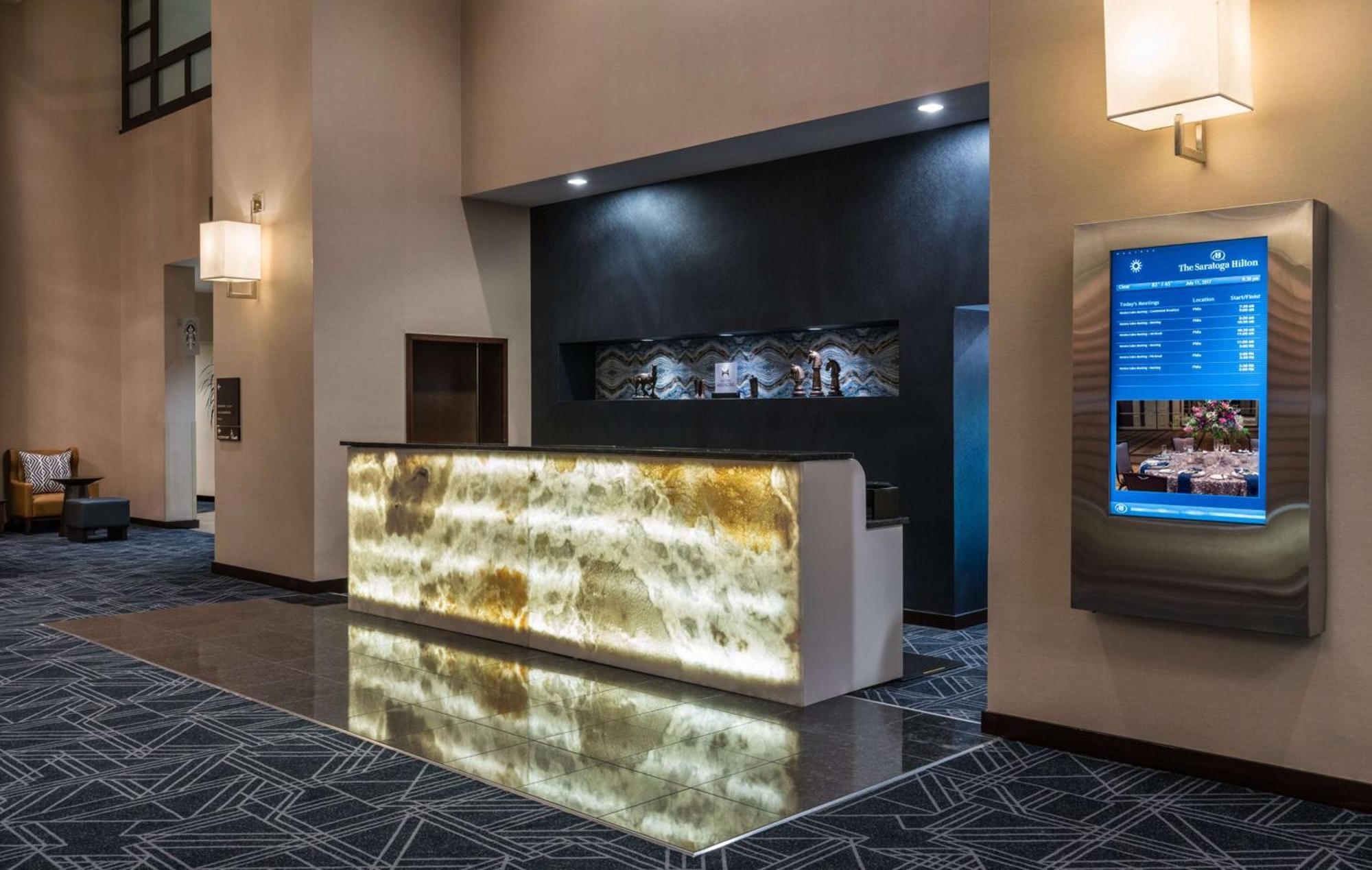 The Saratoga Hilton Ξενοδοχείο Σαρατόγκα Σπρινγκς Εξωτερικό φωτογραφία